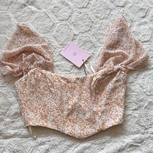 Hello Molly Corset Style Top